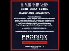 Bouzouki Prodigy Strings 
(Orange Set)