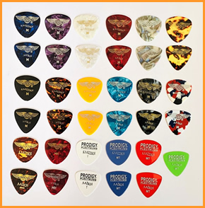 35 pcs Assorted Bouzouki Plectrums